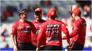 BBL 2021-22: Cameron Boyce Makes History By Claiming Double Hat-trick For Melbourne Renegades, Watch Video
